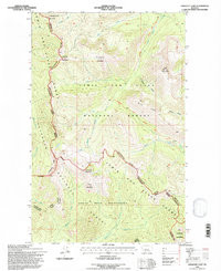 CRESCENT CLIFF, MT HISTORICAL MAP GEOPDF