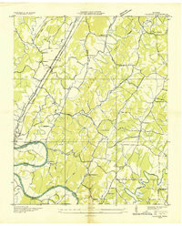 CALHOUN, TN HISTORICAL MAP GEOPDF 7.5X7.