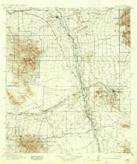BENSON, AZ HISTORICAL MAP GEOPDF 30X30 G