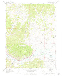 BUCKSKIN POINT, CO HISTORICAL MAP GEOPDF