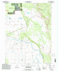 PITTVILLE, CA HISTORICAL MAP GEOPDF 7.5X