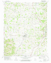 EXETER, MO HISTORICAL MAP GEOPDF 7.5X7.5