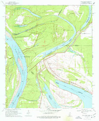 EAGLE BEND, MS-LA HISTORICAL MAP GEOPDF