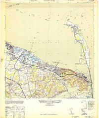 SANDY HOOK, NJ-NY HISTORICAL MAP GEOPDF
