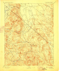 MARKLEEVILLE, CA-NV HISTORICAL MAP GEOPD