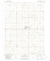 RADCLIFFE, IA HISTORICAL MAP GEOPDF 7.5X