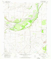 THORNBERRY, TX-OK HISTORICAL MAP GEOPDF