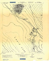 CADIZ LAKE, CA HISTORICAL MAP GEOPDF 15X