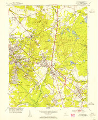 CLEMENTON, NJ HISTORICAL MAP GEOPDF 7.5X