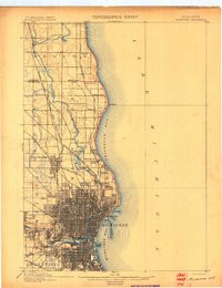 MILWAUKEE, WI HISTORICAL MAP GEOPDF 15X1