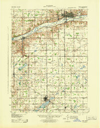 IONIA, MI HISTORICAL MAP GEOPDF 15X15 GR