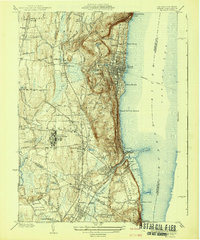 NYACK, NY-NJ HISTORICAL MAP GEOPDF 7.5X7