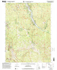 SHANNON BUTTE, CA HISTORICAL MAP GEOPDF