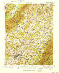 LEXINGTON, VA HISTORICAL MAP GEOPDF 15X1