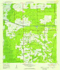 WEST DIXIE BEND, FL HISTORICAL MAP GEOPD