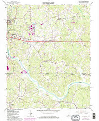 RINGGOLD, VA-NC HISTORICAL MAP GEOPDF 7.