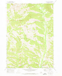 NEWMAN PEAK, ID HISTORICAL MAP GEOPDF 7.