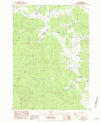 CROW, OR HISTORICAL MAP GEOPDF 7.5X7.5 G