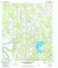 LAKE BASTROP, TX HISTORICAL MAP GEOPDF 7