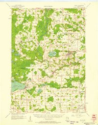 GILLETT, WI HISTORICAL MAP GEOPDF 15X15