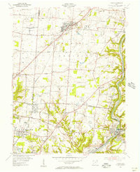 MASON, OH HISTORICAL MAP GEOPDF 7.5X7.5