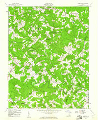 DABNEYS, VA HISTORICAL MAP GEOPDF 7.5X7.