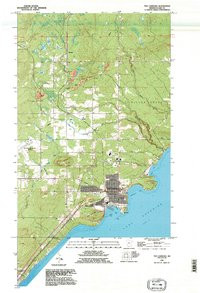TWO HARBORS, MN HISTORICAL MAP GEOPDF 7.
