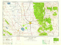 BAKERSFIELD, CA HISTORICAL MAP GEOPDF 1X