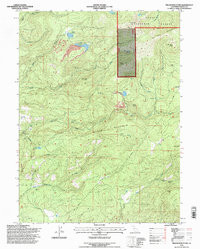 MILLER MOUNTAIN, CA HISTORICAL MAP GEOPD