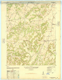 BIG SPRING, KY HISTORICAL MAP GEOPDF 7.5
