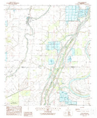 LOUISE, MS HISTORICAL MAP GEOPDF 7.5X7.5