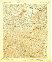 MOUNT GUYOT, TN-NC HISTORICAL MAP GEOPDF