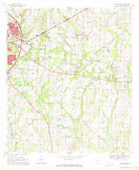 DOTHAN EAST, AL HISTORICAL MAP GEOPDF 7.