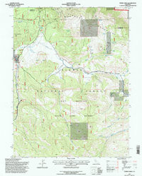 FERRIS CREEK, CA HISTORICAL MAP GEOPDF 7