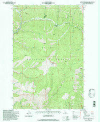SHEFOOT MOUNTAIN, ID HISTORICAL MAP GEOP
