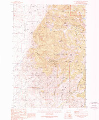 OLD BALDY MOUNTAIN, MT HISTORICAL MAP GE