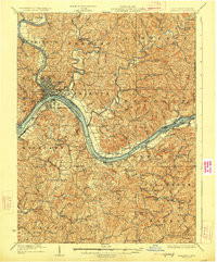 MARETTA, OH-WV HISTORICAL MAP GEOPDF 15X