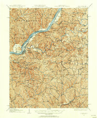 SAINT MARYS, WV-OH HISTORICAL MAP GEOPDF
