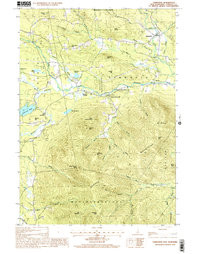 TAMWORTH, NH HISTORICAL MAP GEOPDF 7.5X7