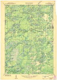 ROBBINS, WI HISTORICAL MAP GEOPDF 15X15