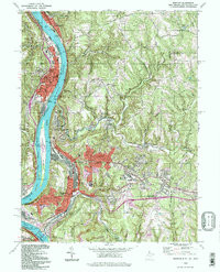 WEIRTON, WV-PA-OH HISTORICAL MAP GEOPDF