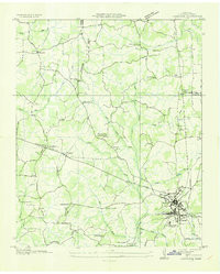 LEXINGTON, TN HISTORICAL MAP GEOPDF 7.5X