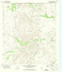 RUSTLER HILLS, TX HISTORICAL MAP GEOPDF