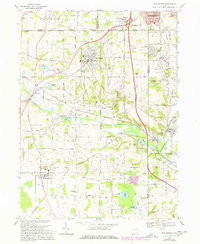 DOYLESTOWN, OH HISTORICAL MAP GEOPDF 7.5