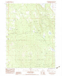 CORDERS RESERVOIR, CA HISTORICAL MAP GEO