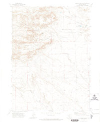 CHALK BLUFFS EAST, CO HISTORICAL MAP GEO