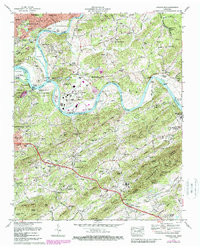 SHOOKS GAP, TN HISTORICAL MAP GEOPDF 7.5
