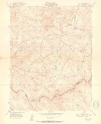 WOLF, CA HISTORICAL MAP GEOPDF 7.5X7.5 G