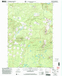 LONE BUTTE, WA HISTORICAL MAP GEOPDF 7.5