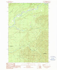 SALMON RIVER EAST, WA HISTORICAL MAP GEO